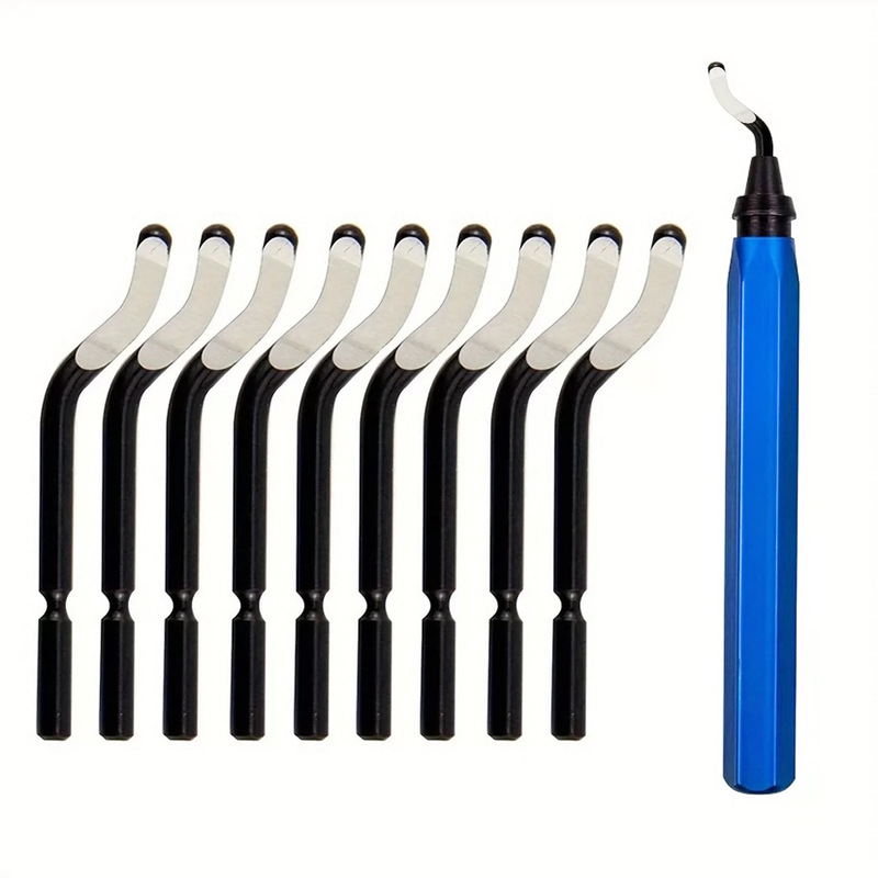 Swivel Knife Tool - 11pcs High Speed Steel Swivel Blades