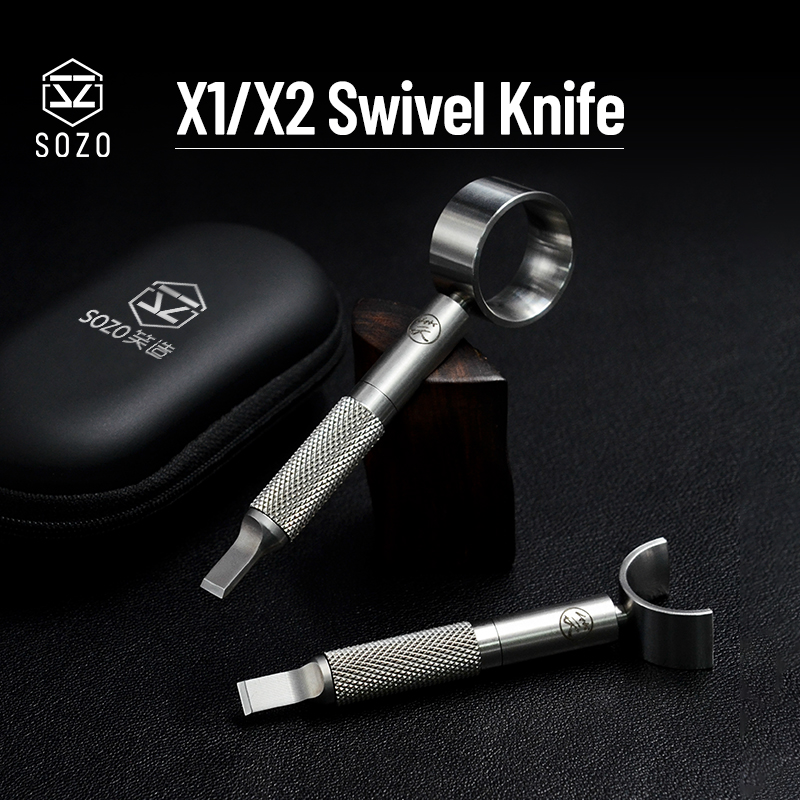Swivel Knife Tool - SOZO X1/X2 Carving Swivel Knife Leather