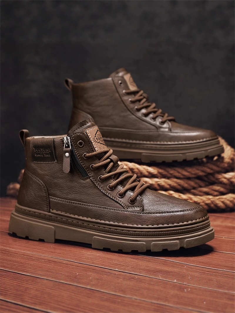 Casual  Boots Men's Lightweigh - Youtube Leatherwork ulasan dan harga