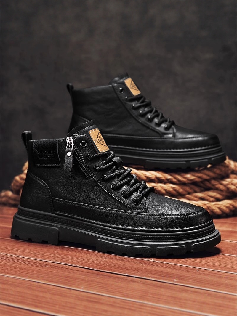 Casual  Boots Men's Lightweigh - Youtube Leatherwork ulasan dan harga