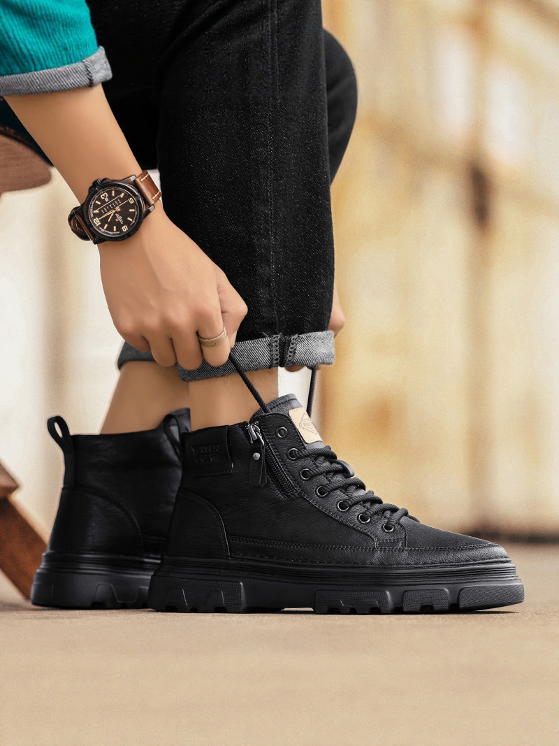 Casual  Boots Men's Lightweigh - Youtube Leatherwork ulasan dan harga