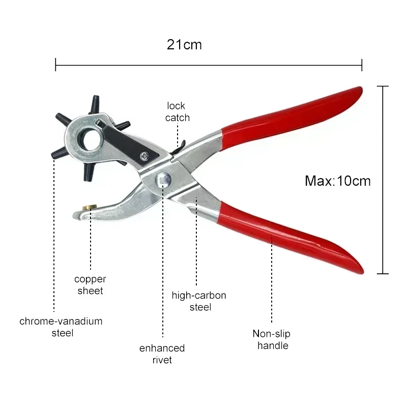 Multi Functional Leather Punch - Leatherwork Awl ulasan dan harga