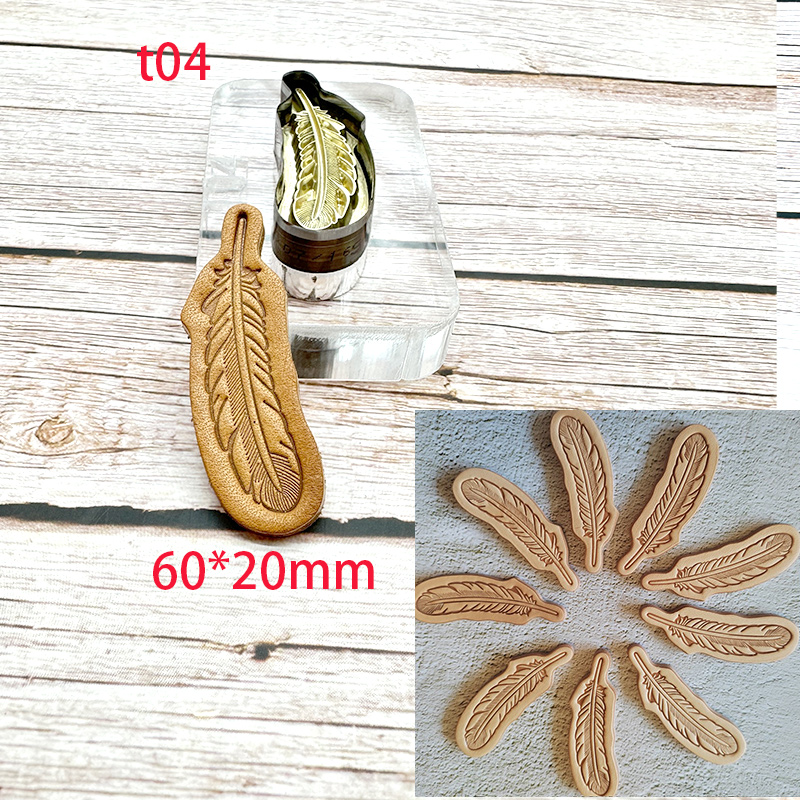 Leather Stamp Cutting Die DIY  - Leatherwork Keychain ulasan dan harga