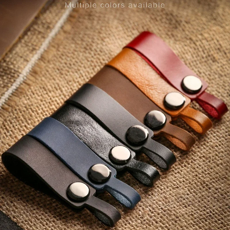 Cowhide Genuine Leather Custom - Leatherwork Keychain ulasan dan harga