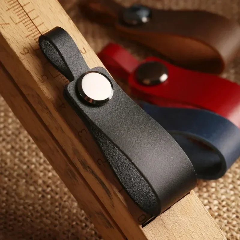 Cowhide Genuine Leather Custom - Leatherwork Keychain ulasan dan harga