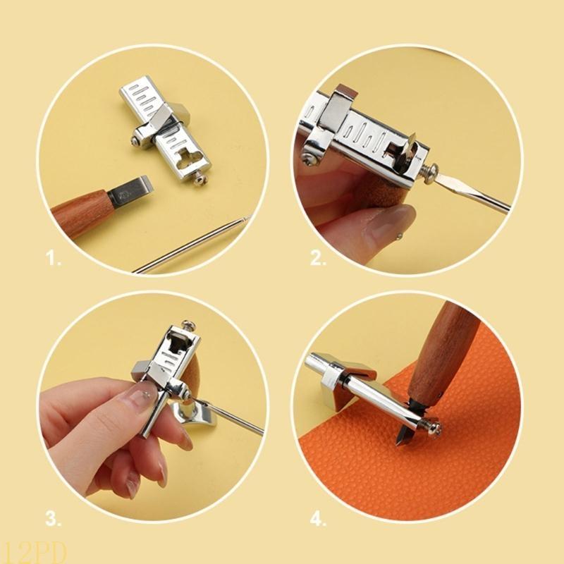 12PD Leather Scriber Tool Widt - Leatherworking Guide ulasan dan harga