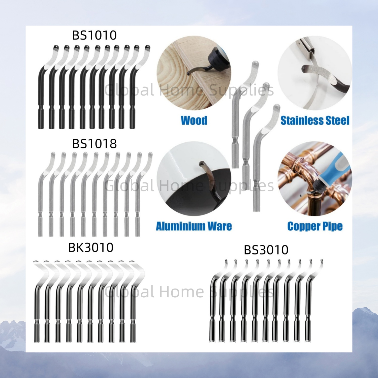 10PCS Deburring Blades BS1010  - Swivel Knife Tool ulasan dan harga