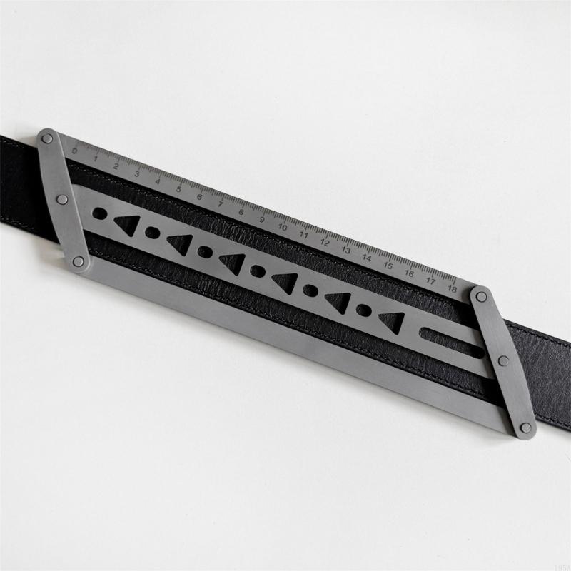 Stainless Steel Belt Hole Punc - Leatherworking Guide ulasan dan harga