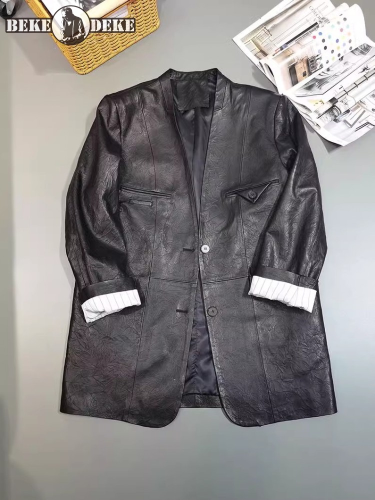 Vintage Office Ladies Autumn W - Leather Work Jacket Women'S ulasan dan harga