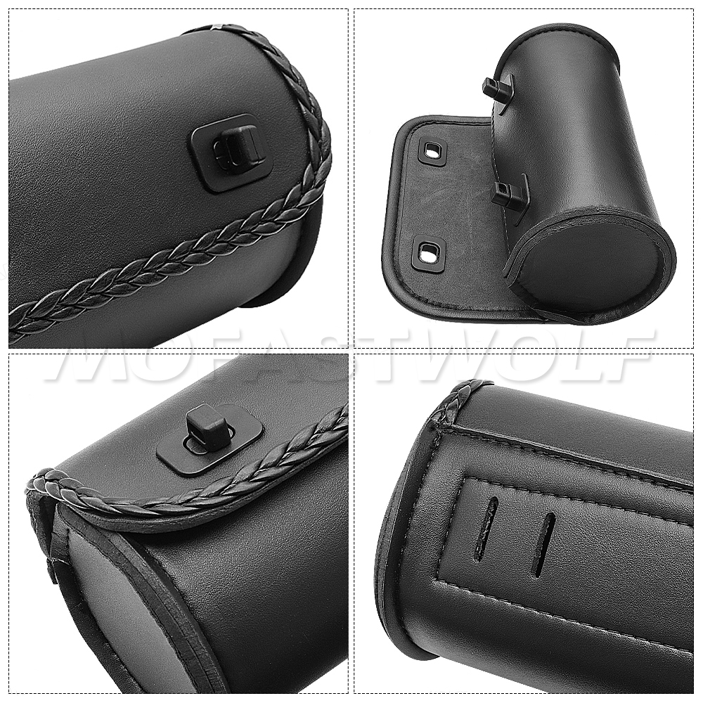 Motorcycle Fork PU Leather Tra - Leather Work Bag ulasan dan harga