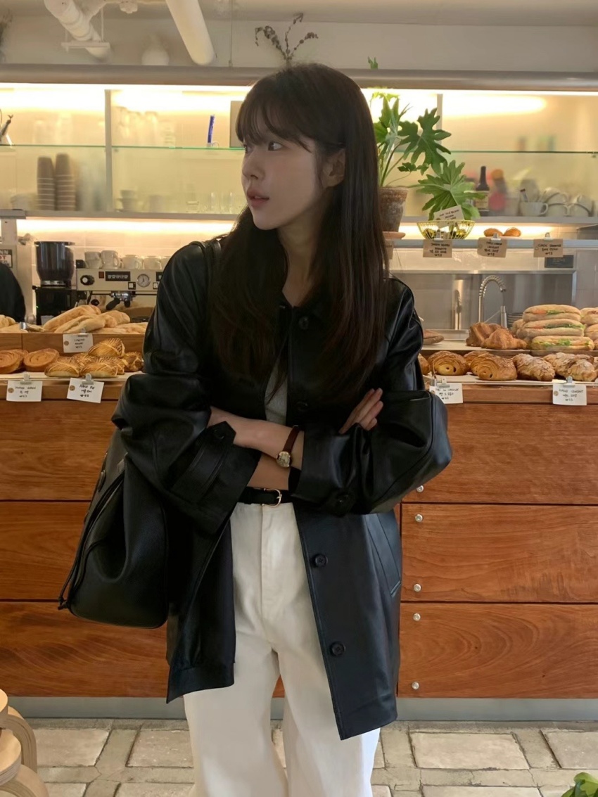 Alien Kitty High Street Black  - Leather Work Jacket Women'S ulasan dan harga