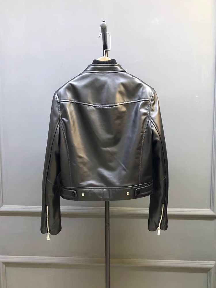 Females Spring Autumn New Styl - Leather Work Jacket Women'S ulasan dan harga