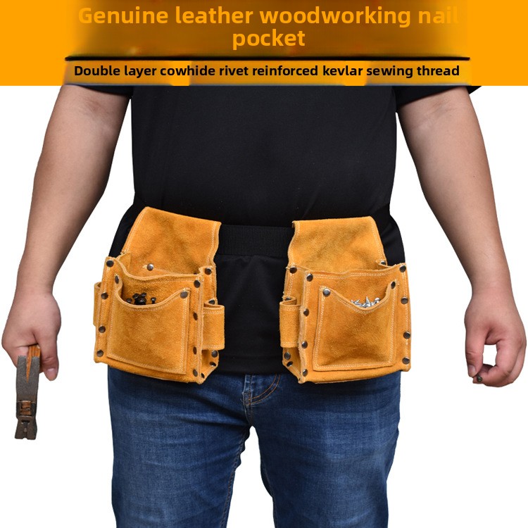 Mens Leather  Pouch Durable Mu - Leatherwork Hammer ulasan dan harga