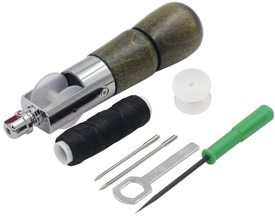Leather Sewing Awl Kit Hand St - Leatherwork Awl ulasan dan harga
