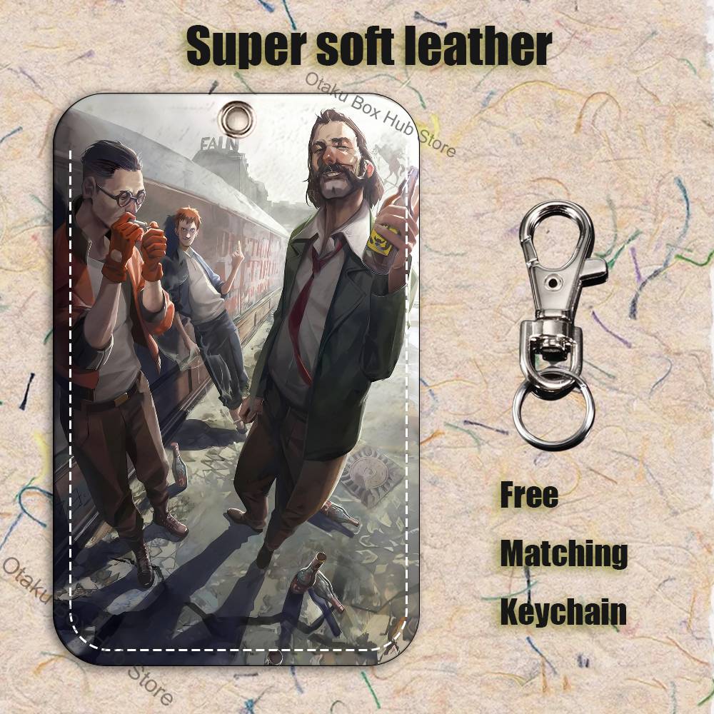 Game D-Disco E-Elysiums Holder - Leatherwork Keychain ulasan dan harga