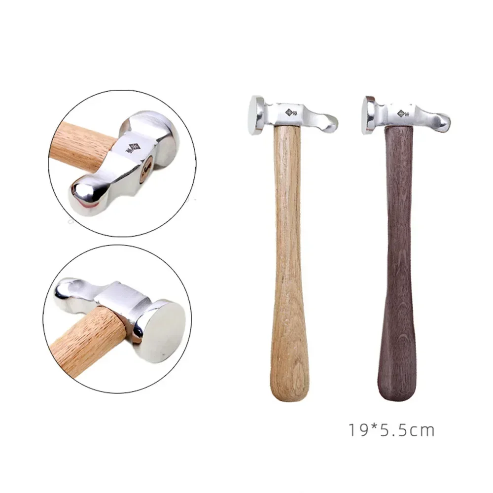 Stainless Steel Round Head Ham - Leatherwork Hammer ulasan dan harga