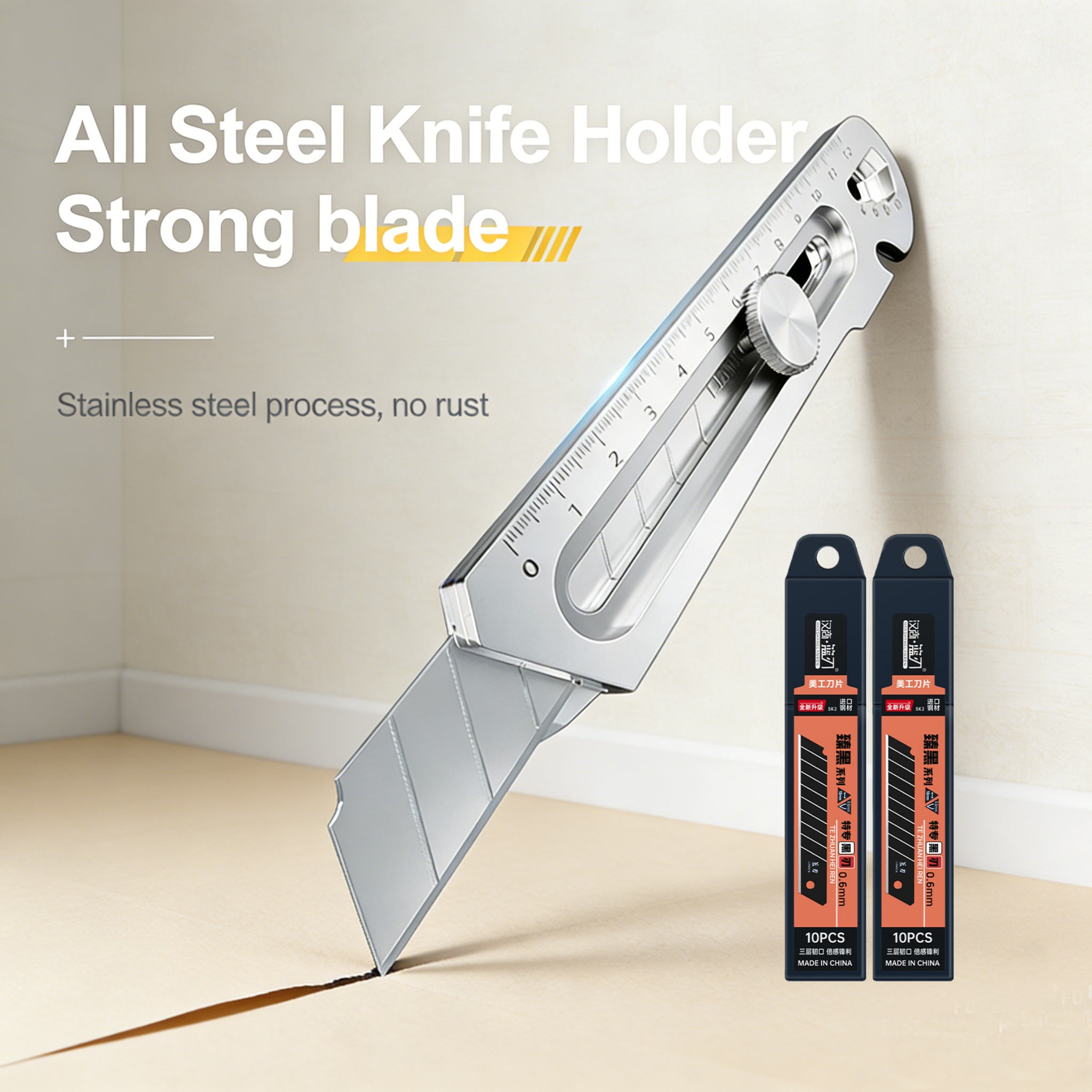 15.3cm 6 in1 Utility Cutter Wi - Swivel Knife Tool ulasan dan harga