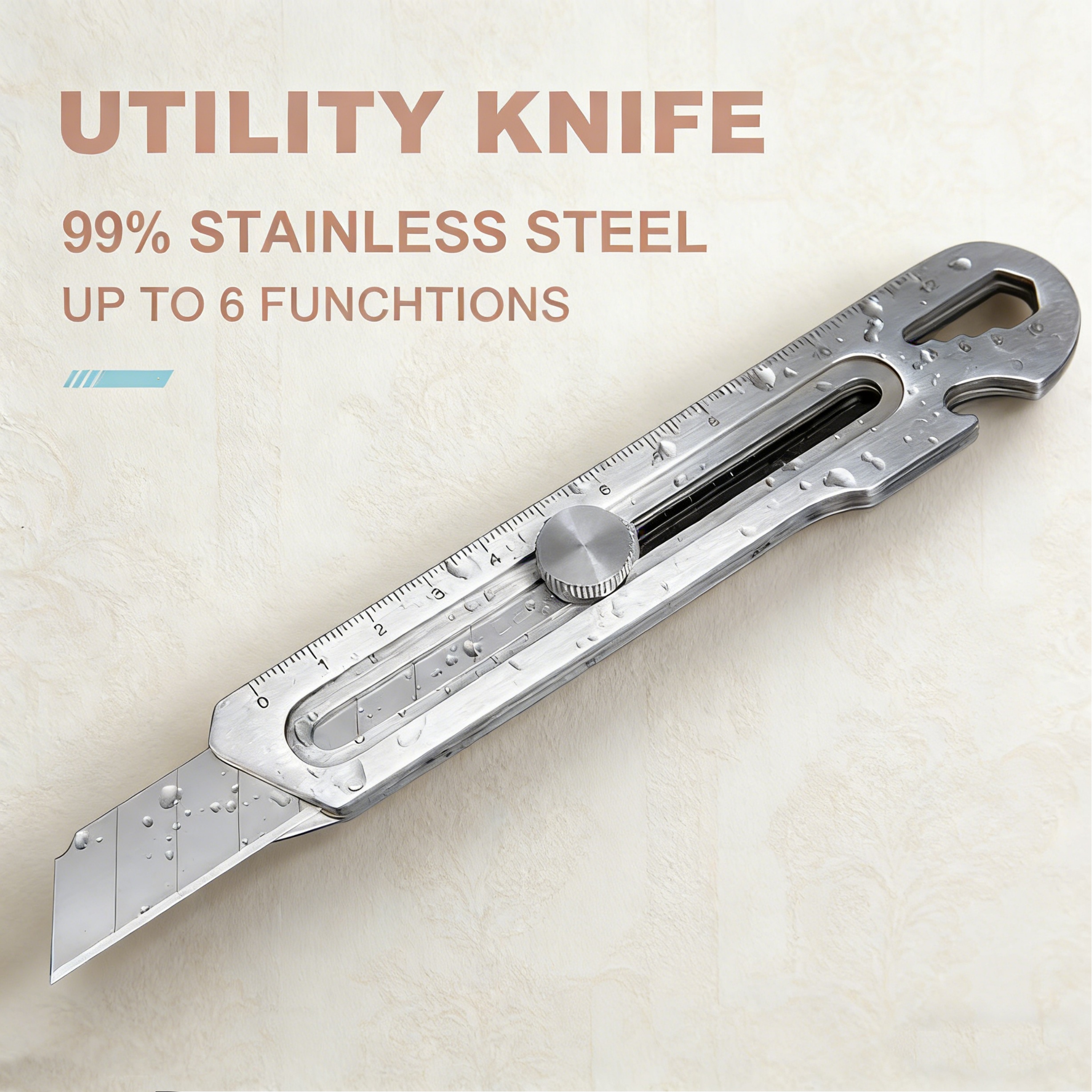 15.3cm 6 in1 Utility Cutter Wi - Swivel Knife Tool ulasan dan harga