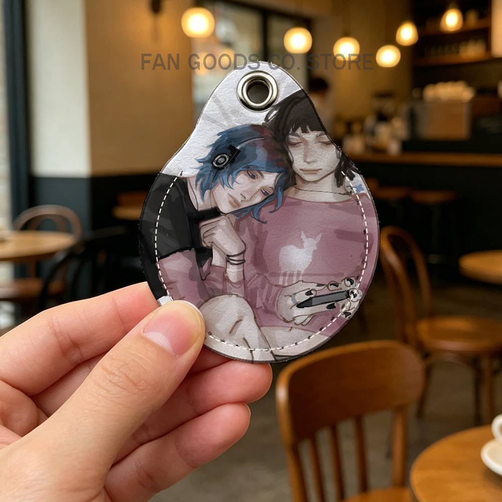 Game Life Is S-Strange Holder  - Leatherwork Keychain ulasan dan harga