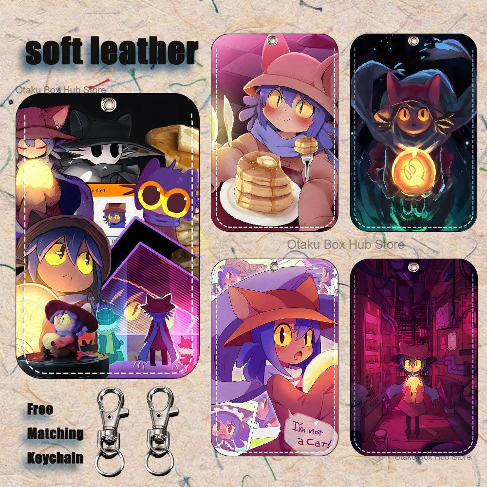 Anime N-Niko O-OneshotS Holder - Leatherwork Keychain ulasan dan harga