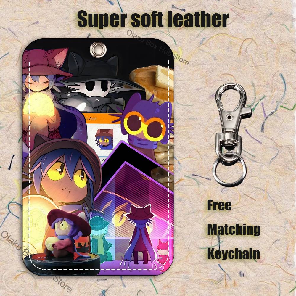 Anime N-Niko O-OneshotS Holder - Leatherwork Keychain ulasan dan harga