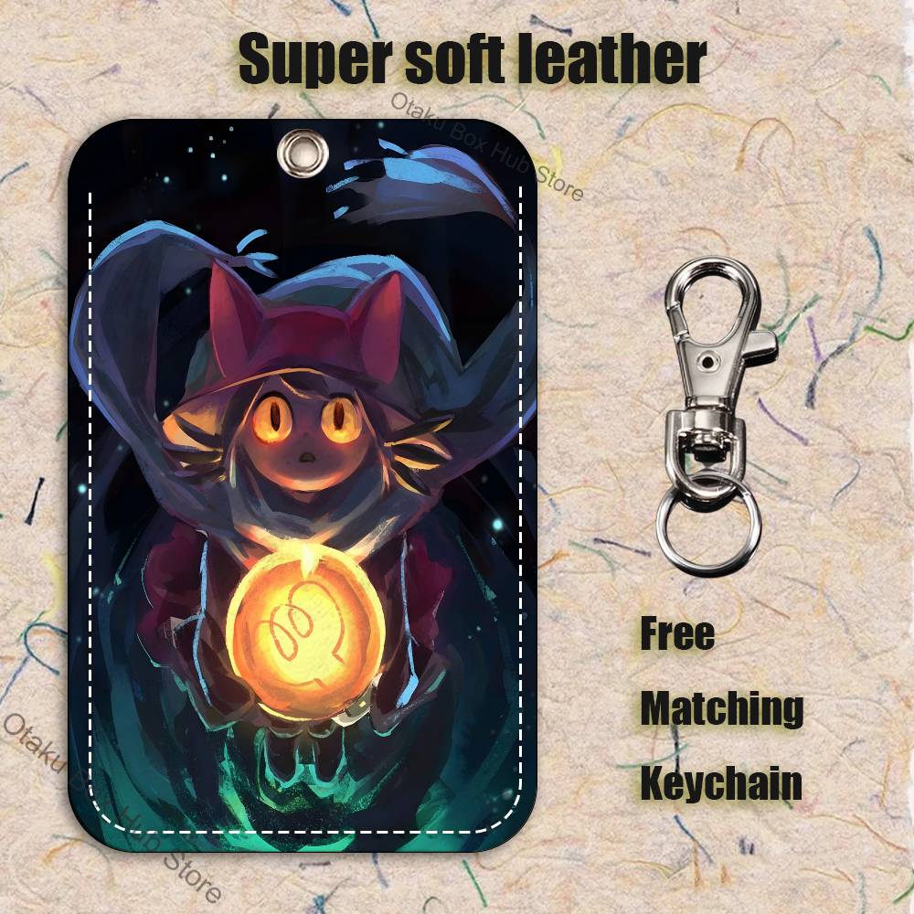 Anime N-Niko O-OneshotS Holder - Leatherwork Keychain ulasan dan harga