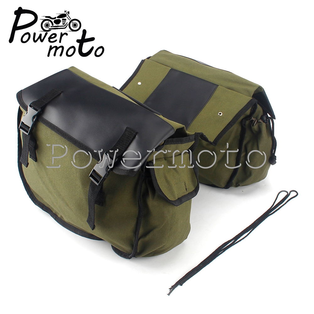 Universal Moto Saddle Bag Moto - Leather Work Bag ulasan dan harga