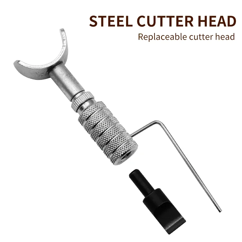 DIY Adjustable Manual Rotary T - Swivel Knife Tool ulasan dan harga