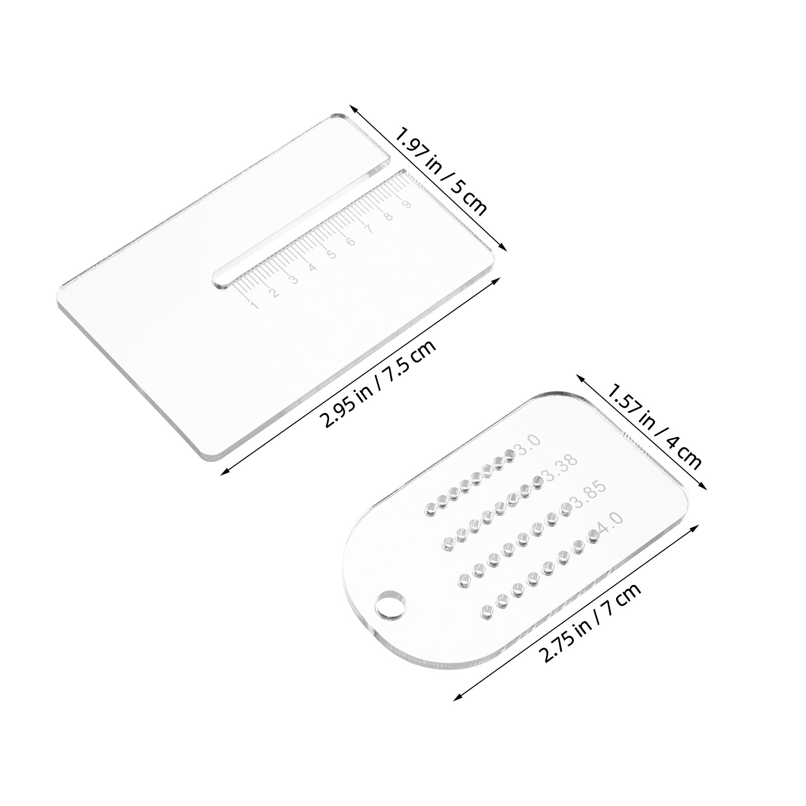 2Pcs Leatherworking Punch Spac - Leatherworking Guide ulasan dan harga