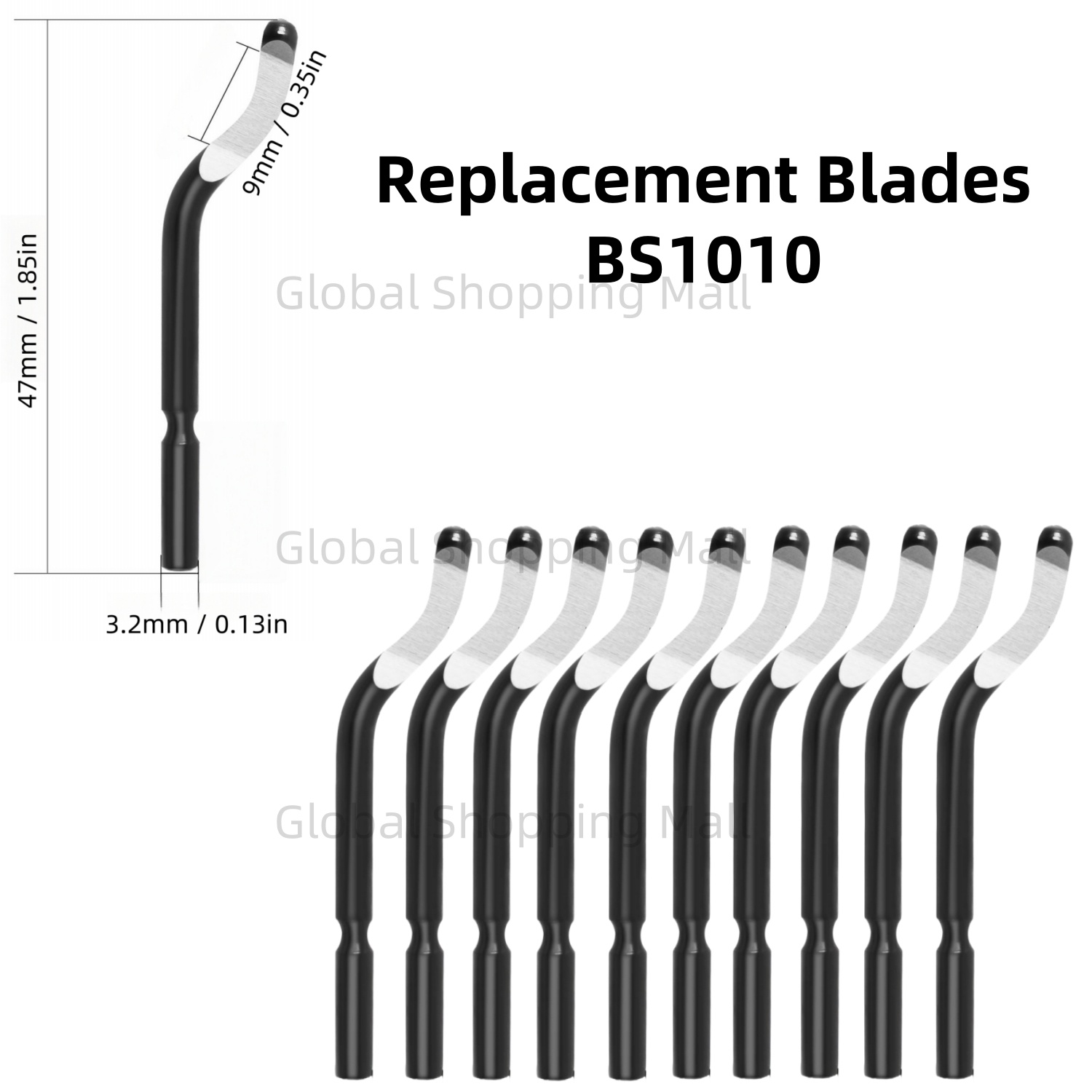 10PCS Swivel Blades 360 Degree - Swivel Knife Tool ulasan dan harga