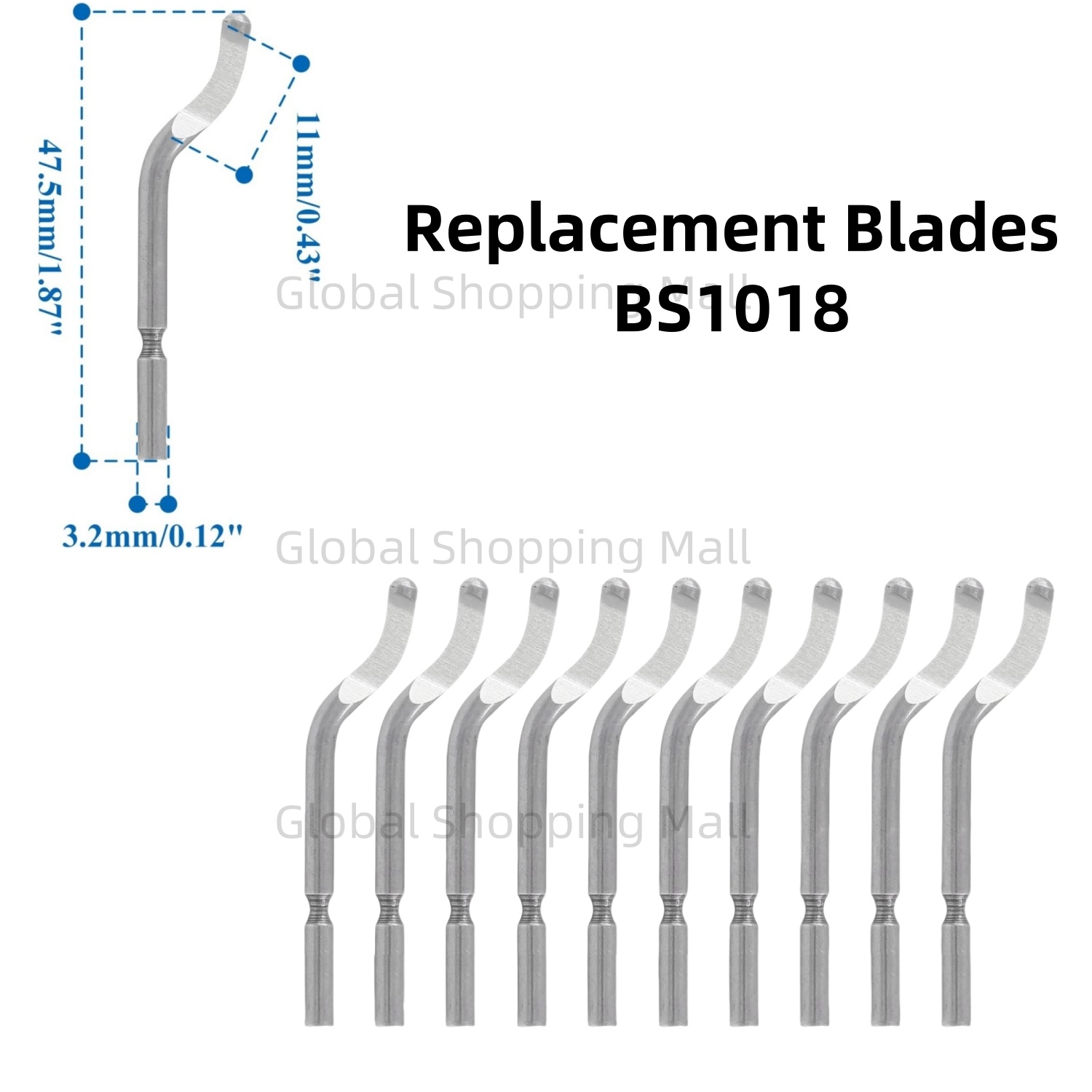 10PCS Swivel Blades 360 Degree - Swivel Knife Tool ulasan dan harga