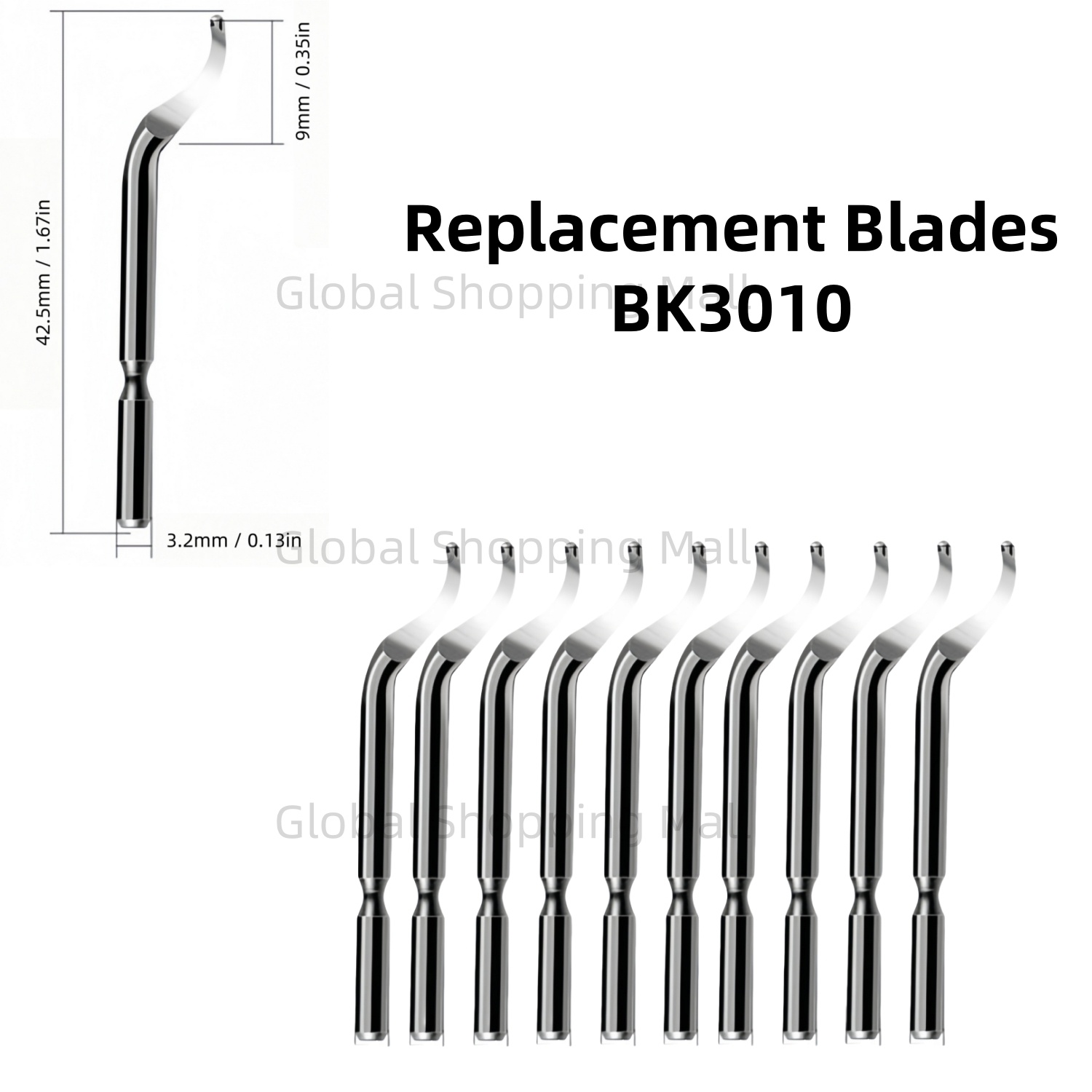 10PCS Swivel Blades 360 Degree - Swivel Knife Tool ulasan dan harga