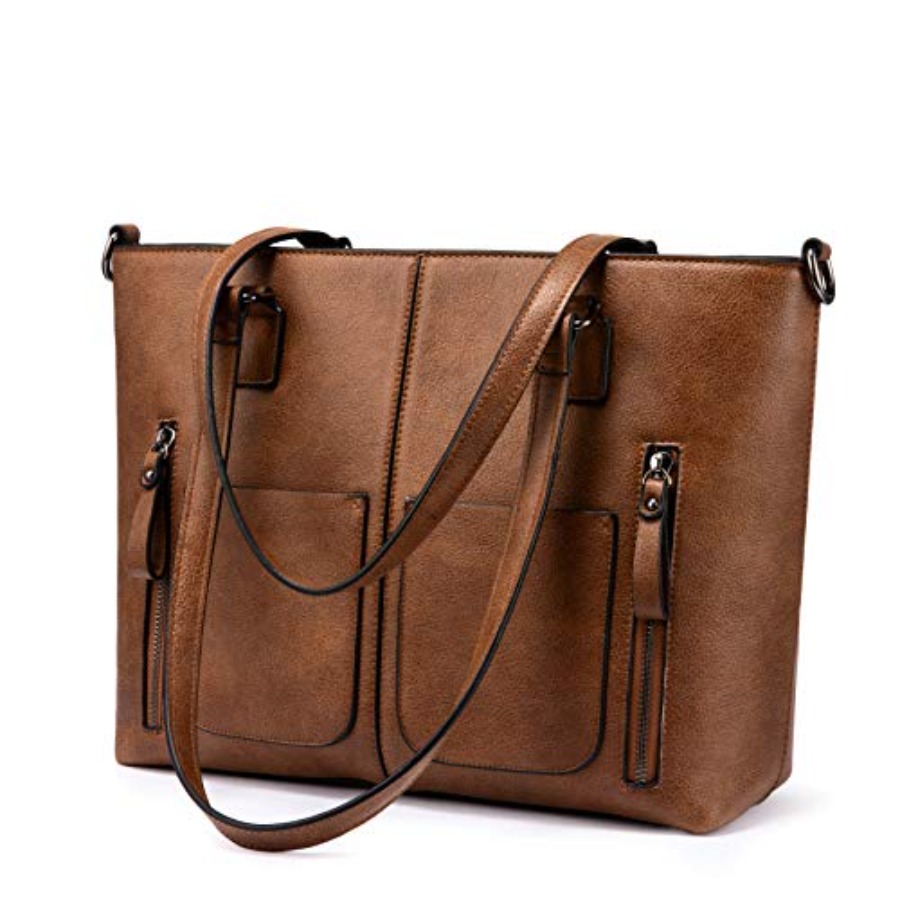 LOVEVOOK Purses Tote Bag for W - Leather Work Bag ulasan dan harga