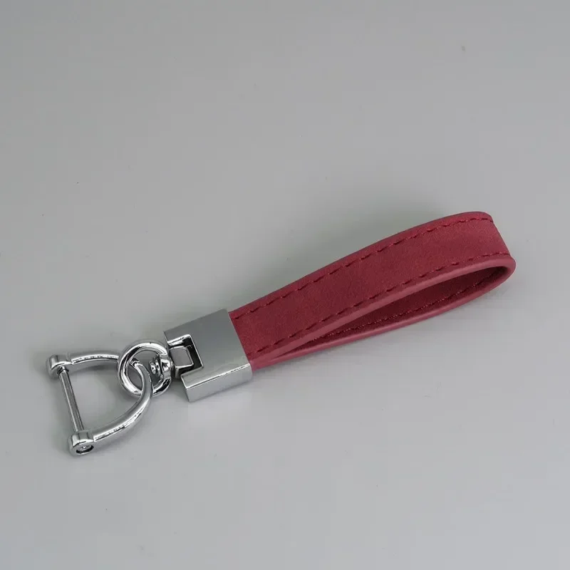 Laser Engrave Vintage Cowhide  - Leatherwork Keychain ulasan dan harga