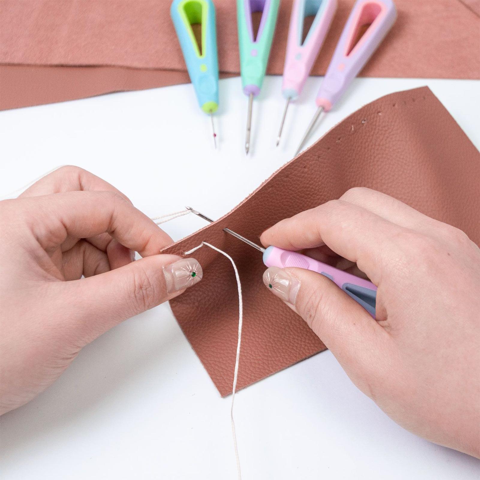 Leather Sewing Kit 4 Pieces St - Leatherwork Awl ulasan dan harga