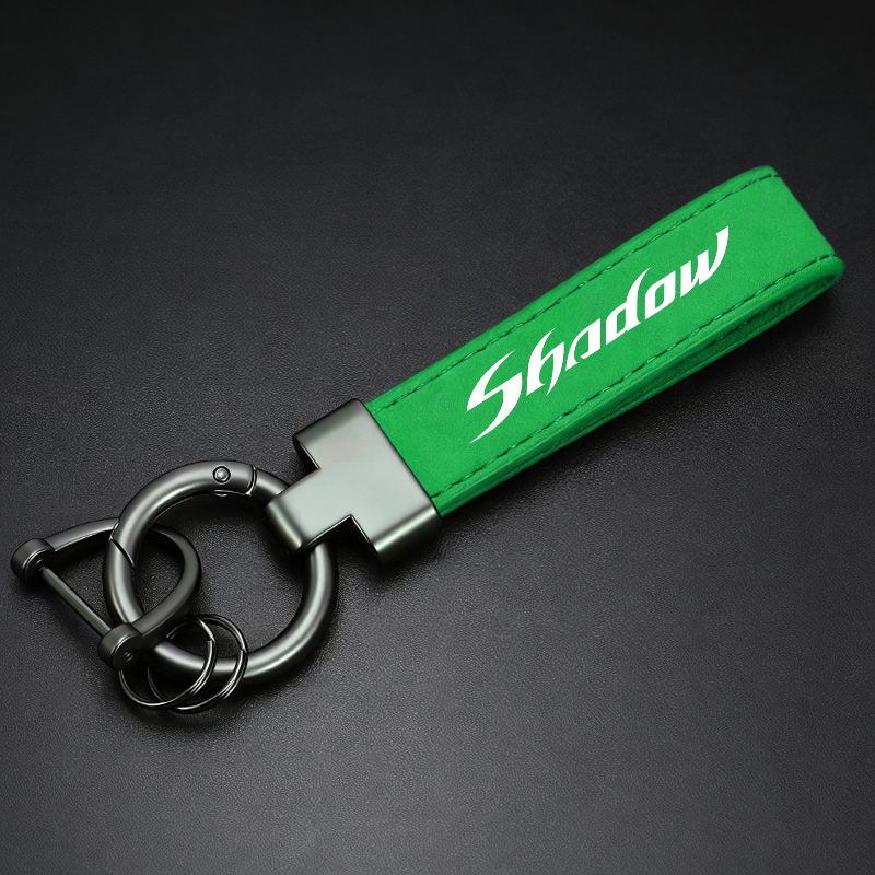 Logo Alloy Keyring car Suede L - Leatherwork Keychain ulasan dan harga