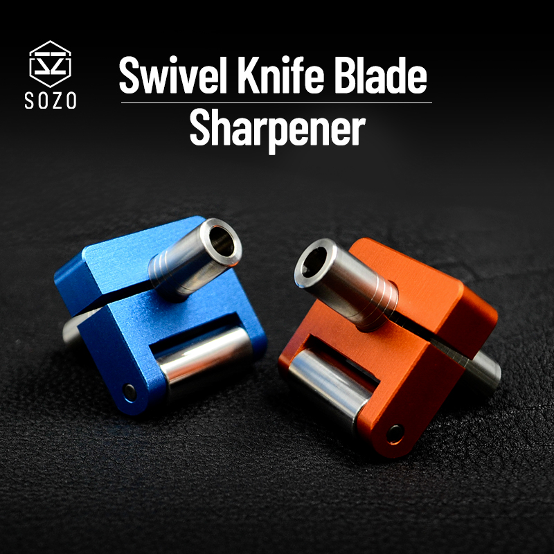 SOZO Swivel Knife Blade Sharpe - Swivel Knife Tool ulasan dan harga