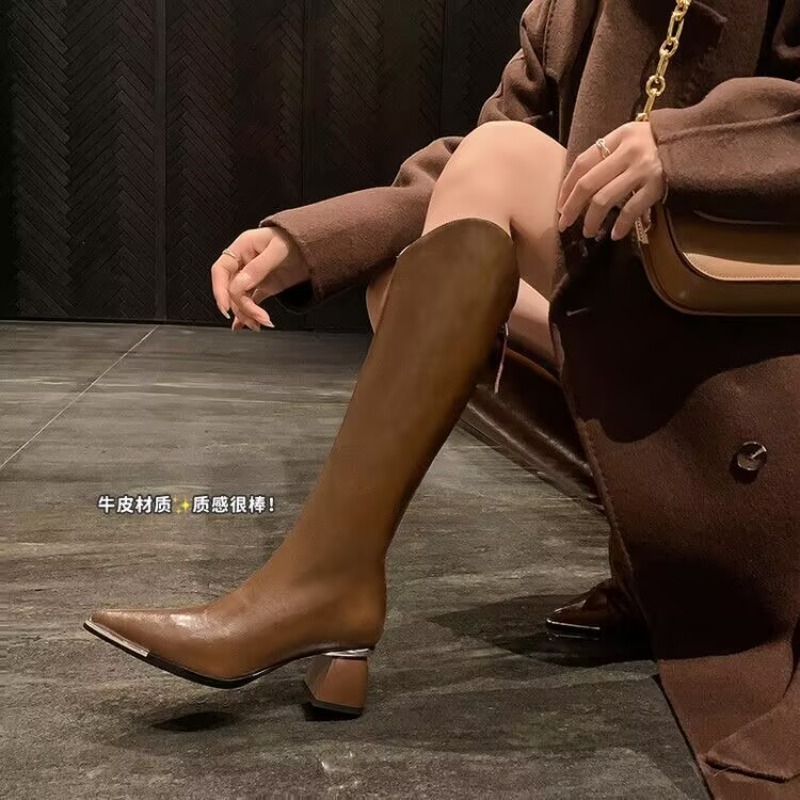 New 2025 Soft Leather High Hee - Youtube Leatherwork ulasan dan harga
