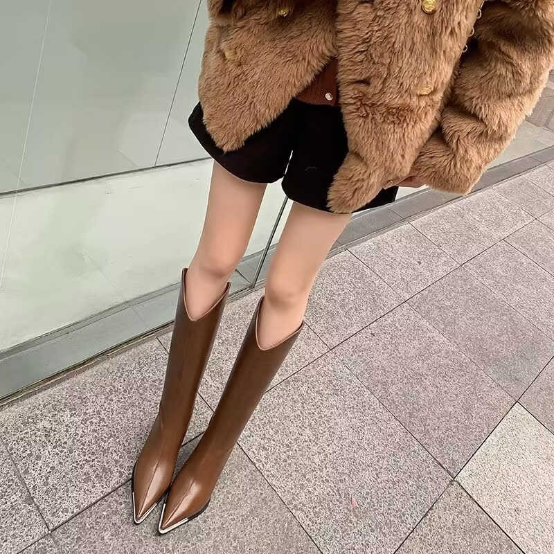 New 2025 Soft Leather High Hee - Youtube Leatherwork ulasan dan harga