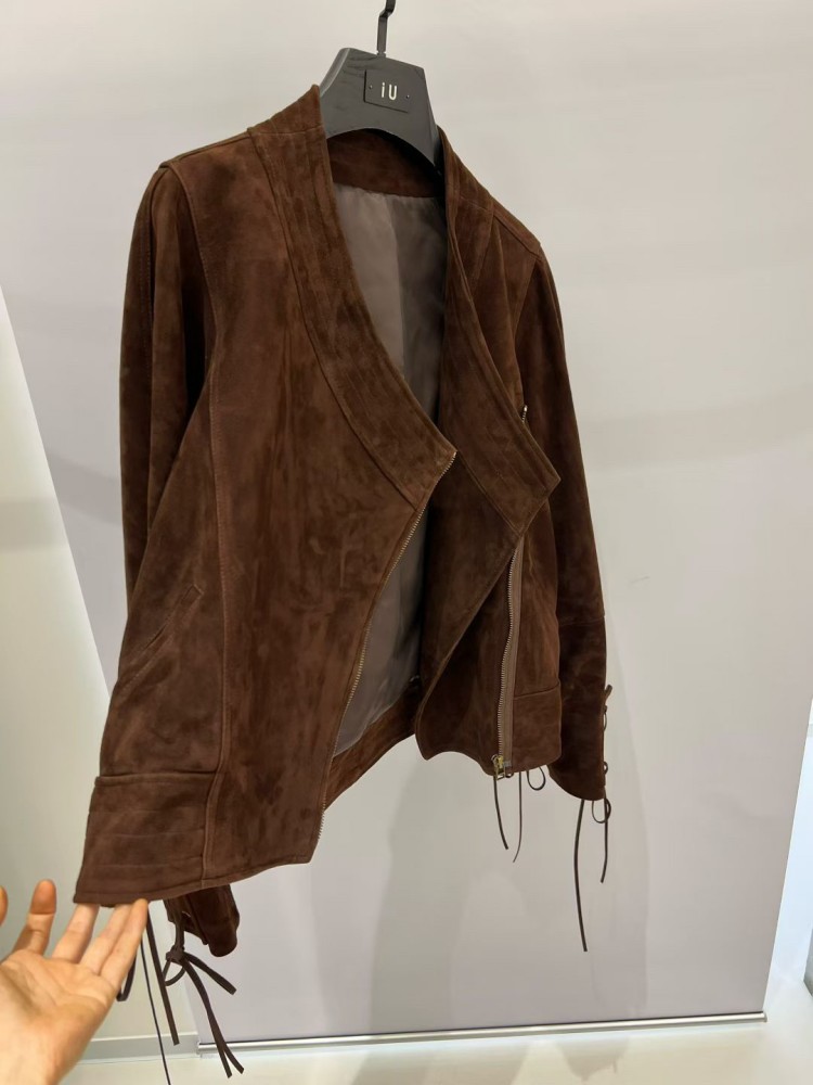 High Quality Work Lady Sheepsk - Leather Work Jacket Women'S ulasan dan harga