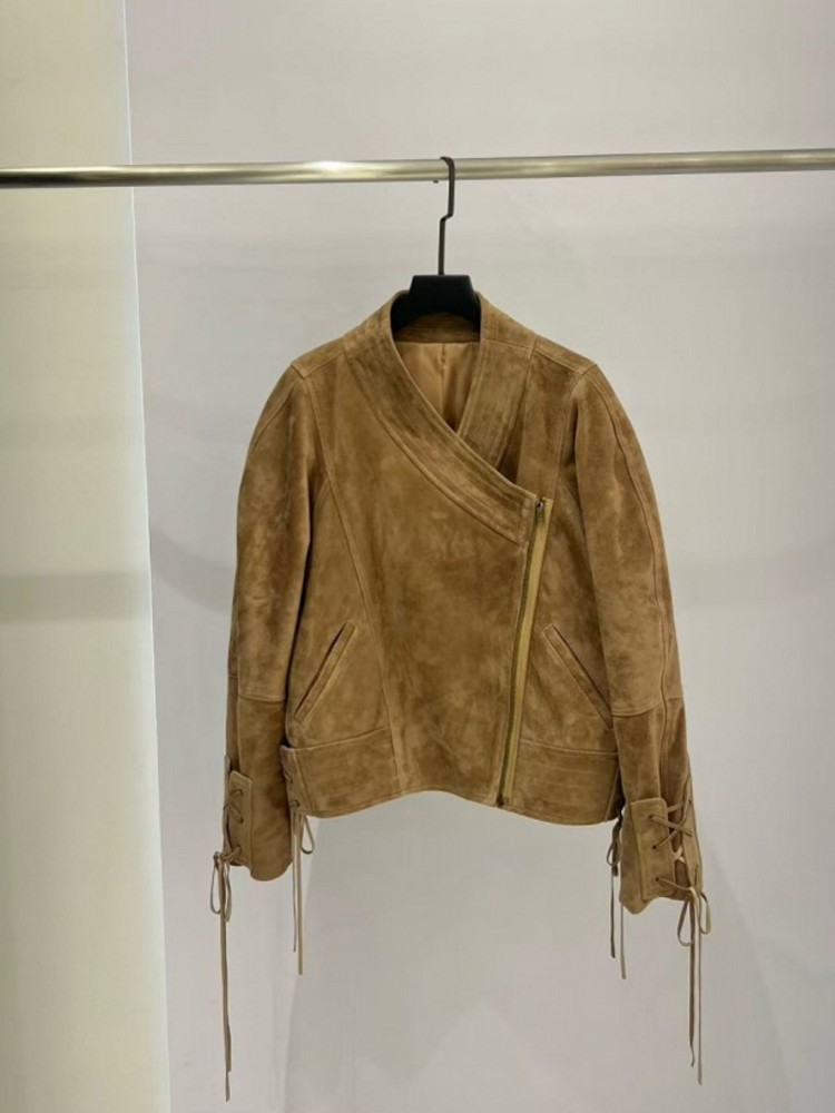 High Quality Work Lady Sheepsk - Leather Work Jacket Women'S ulasan dan harga