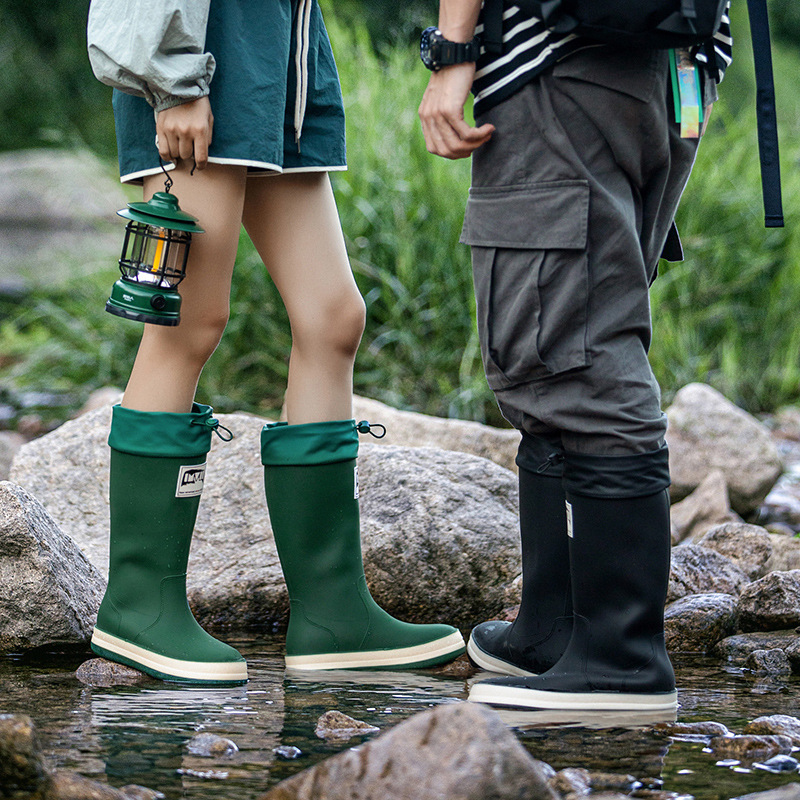 Outdoor Cycling Rain Boots Fas - Youtube Leatherwork ulasan dan harga