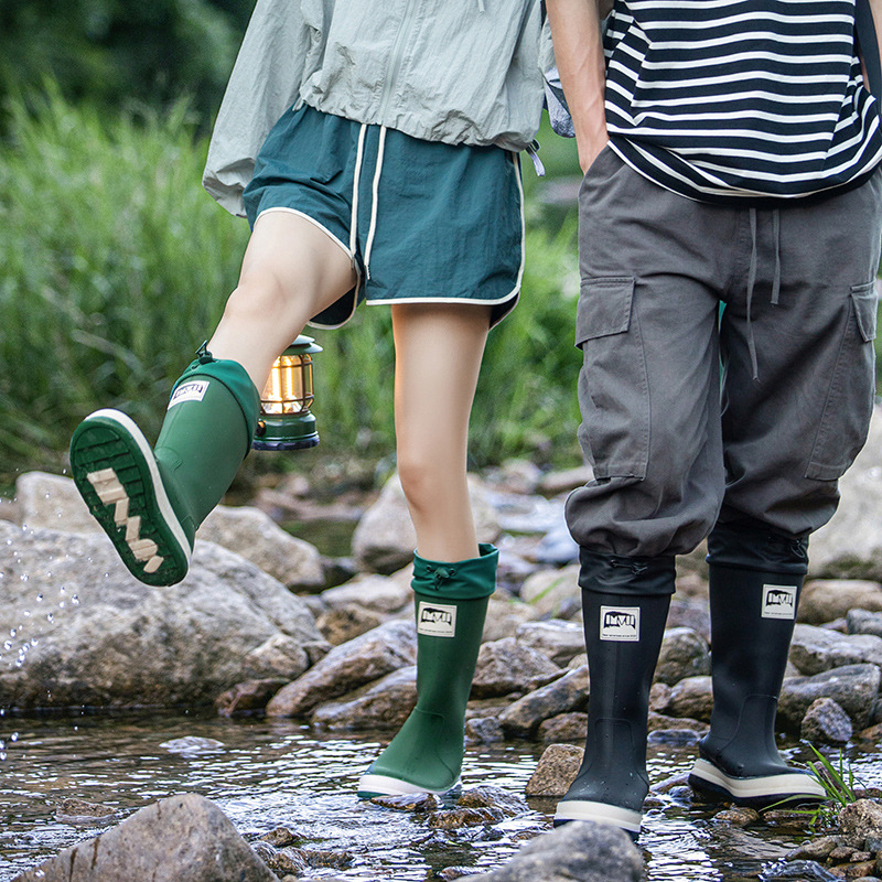 Outdoor Cycling Rain Boots Fas - Youtube Leatherwork ulasan dan harga