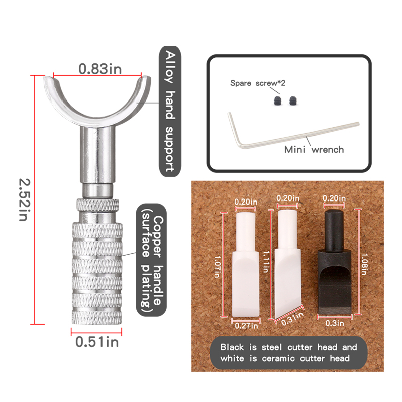 leather carving ceramic swivel - Swivel Knife Tool ulasan dan harga
