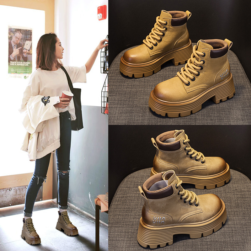 Short boots for women 2025 new - Youtube Leatherwork ulasan dan harga