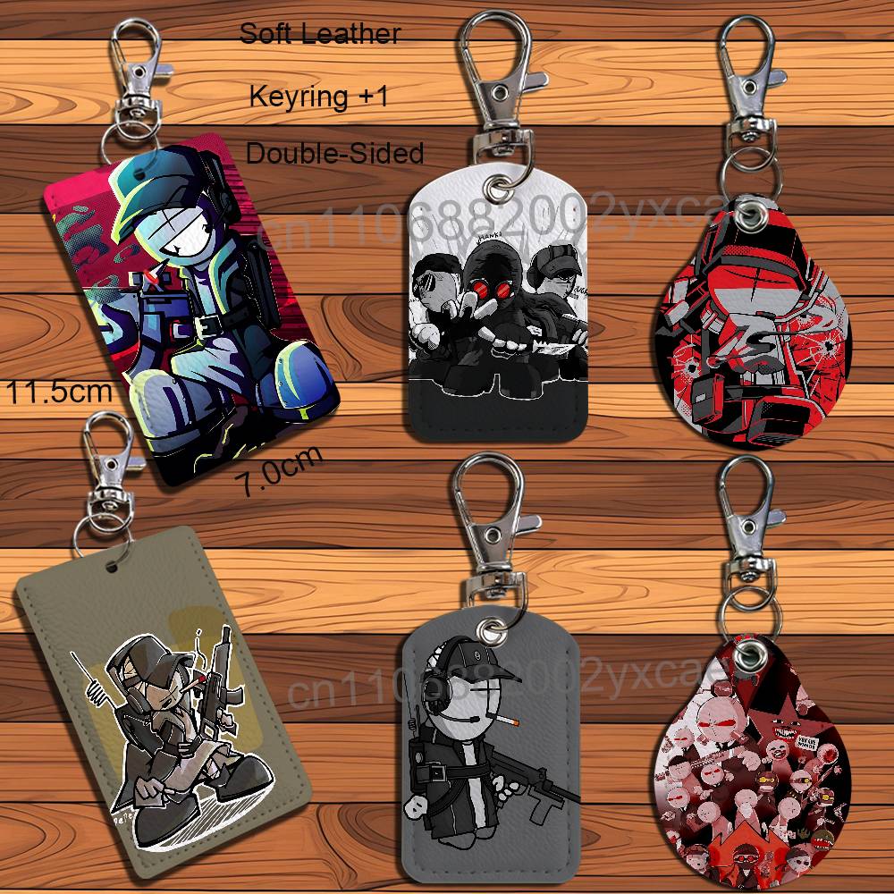 Deimos J Sanford Madness Comba - Leatherwork Keychain ulasan dan harga