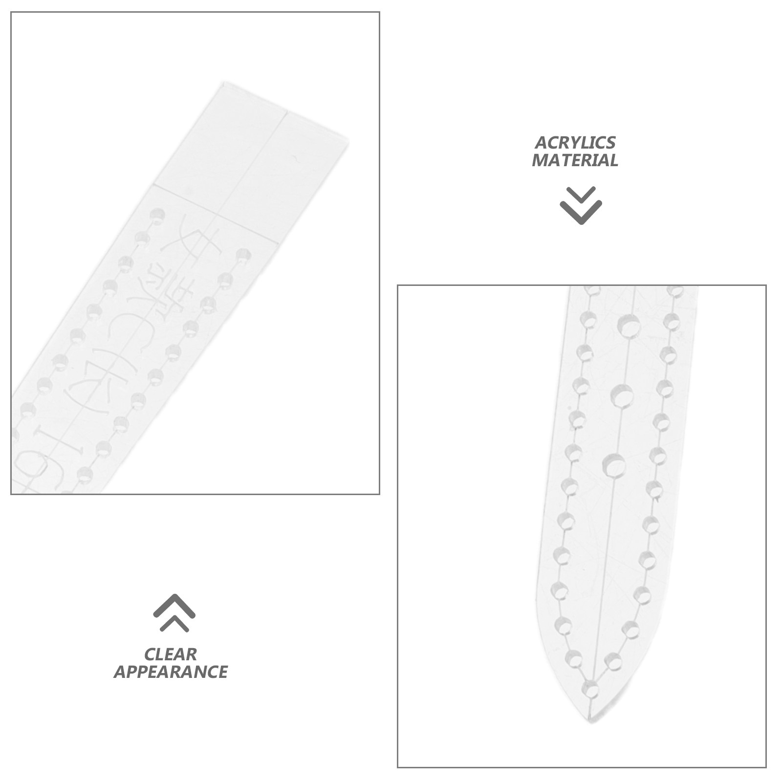 2Sets Watch Strap Acrylic Temp - Leatherworking Guide ulasan dan harga