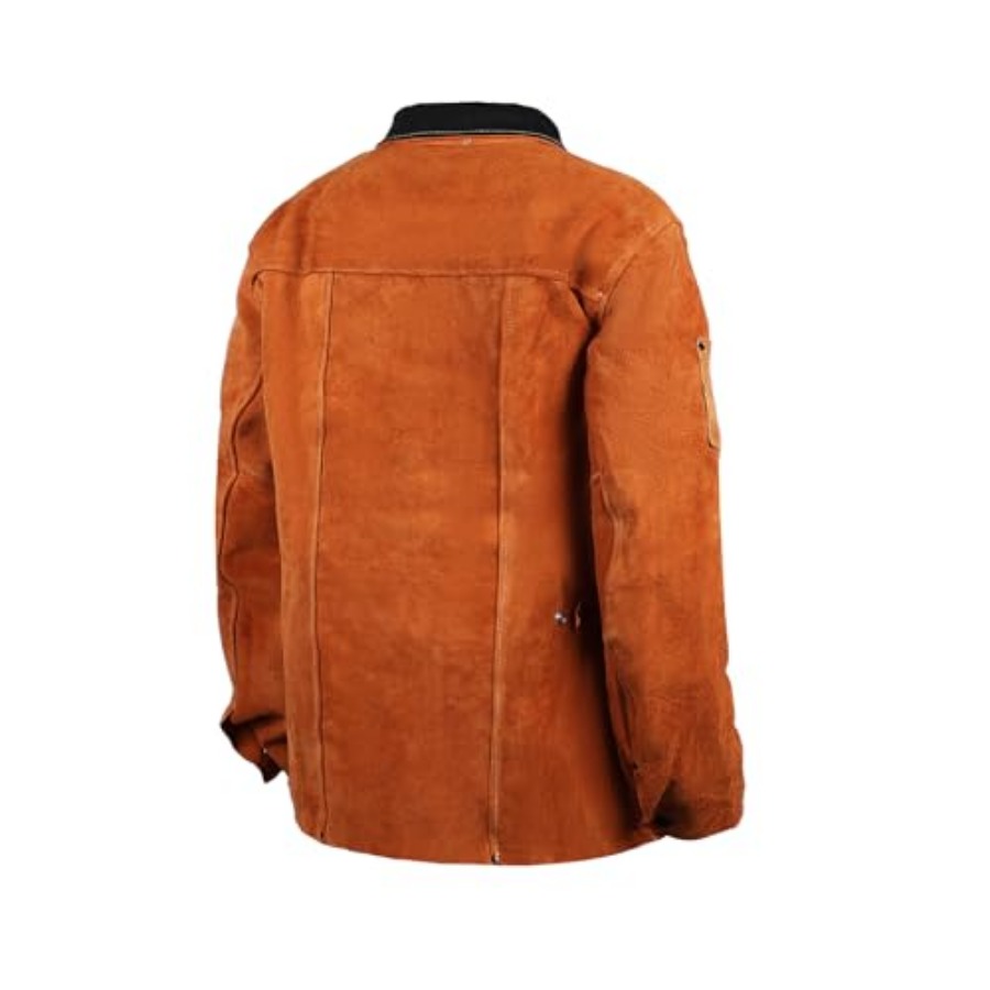 QeeLink Leather Welding Jacket - Leather Work Jacket Women'S ulasan dan harga