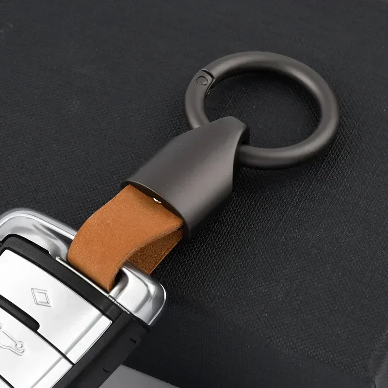 Retro Vintage Personalized Key - Leatherwork Keychain ulasan dan harga