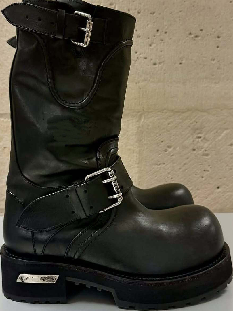ex Parisian Vm Platform  Boots - Youtube Leatherwork ulasan dan harga